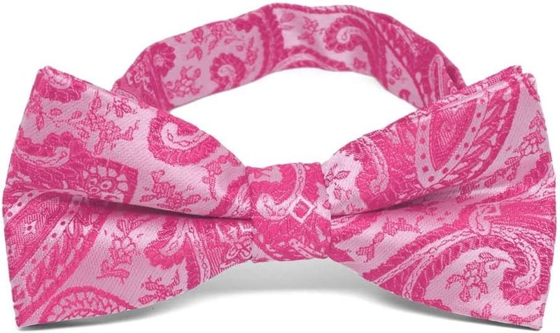 tiemart Pre-Tied Adjustable Men's Band Collar Bow Tie - Image 1
